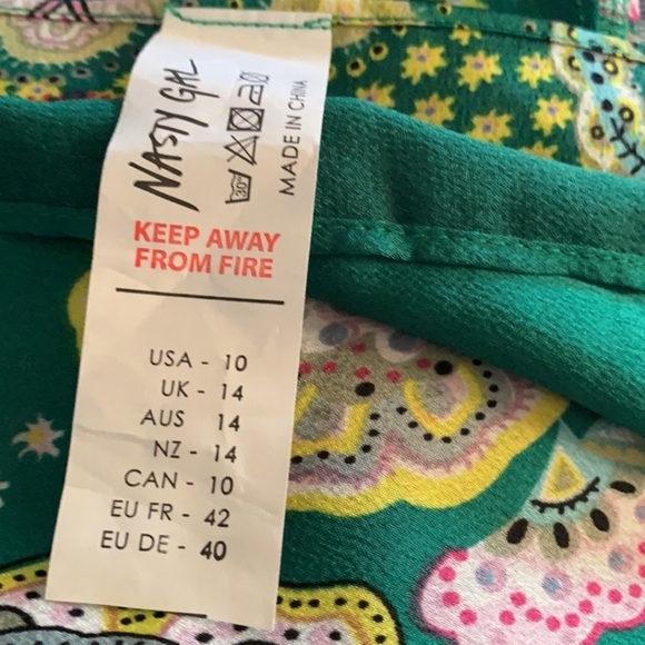 Paisley Slip Mini Dress And Headscarf Set - Picture 8 of 8